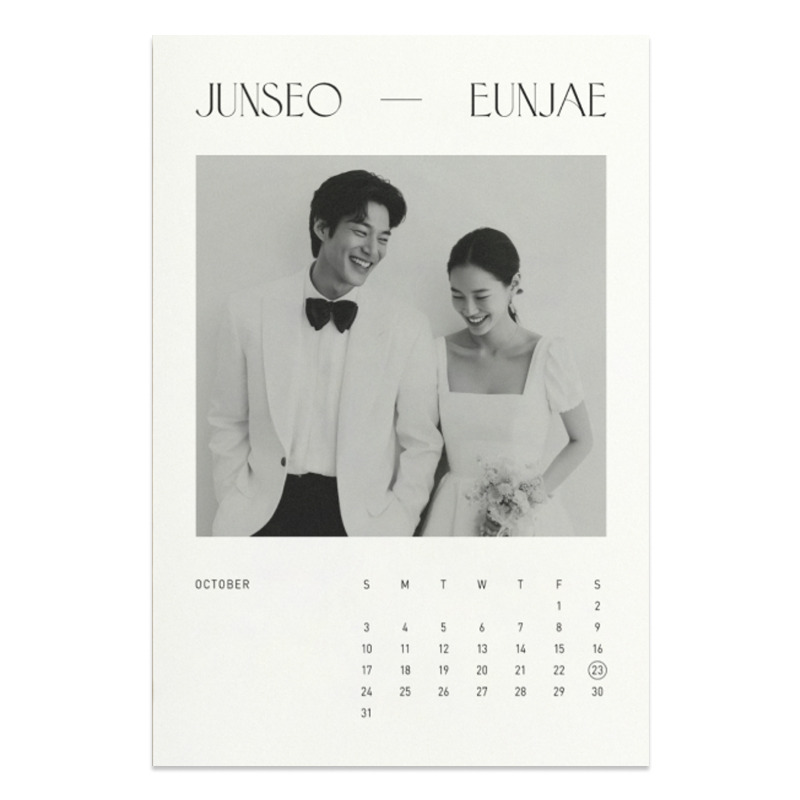 아름다운 순간 [웨딩 포스터]