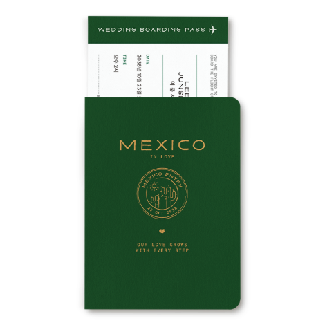 여권 청첩장 (Mexico)