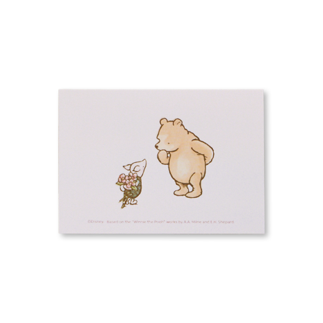 Winnie the Pooh and Flower