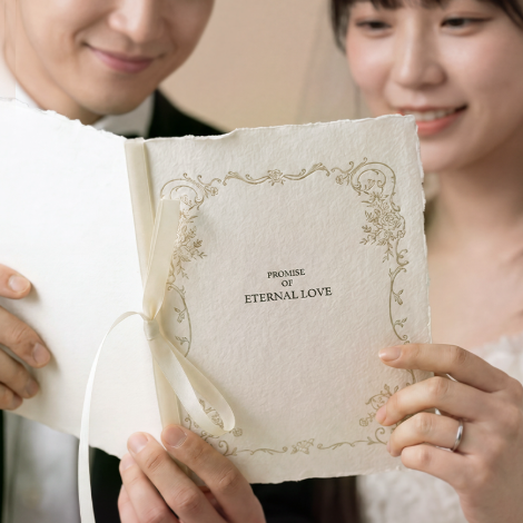 [50%할인가]혼인서약서(카디페이퍼 로맨틱)